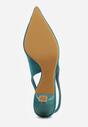 Pantofi cu toc Verzi