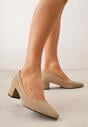 Pantofi cu toc Bej închis
