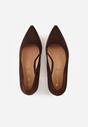 Pantofi cu toc Maro