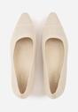 Pantofi cu toc Bej
