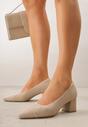 Pantofi cu toc Bej închis