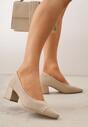 Pantofi cu toc Bej închis