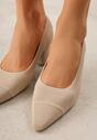 Pantofi cu toc Bej închis