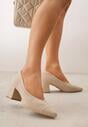Pantofi cu toc Bej închis