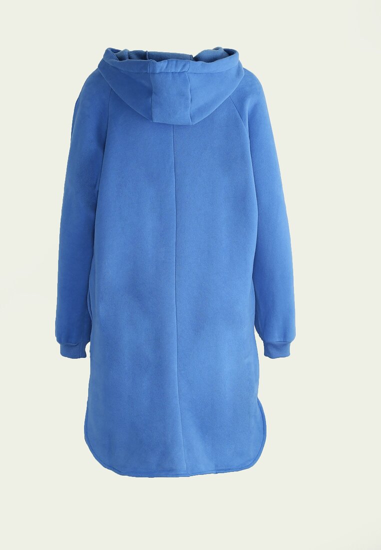 Niebieska Bluza Hood