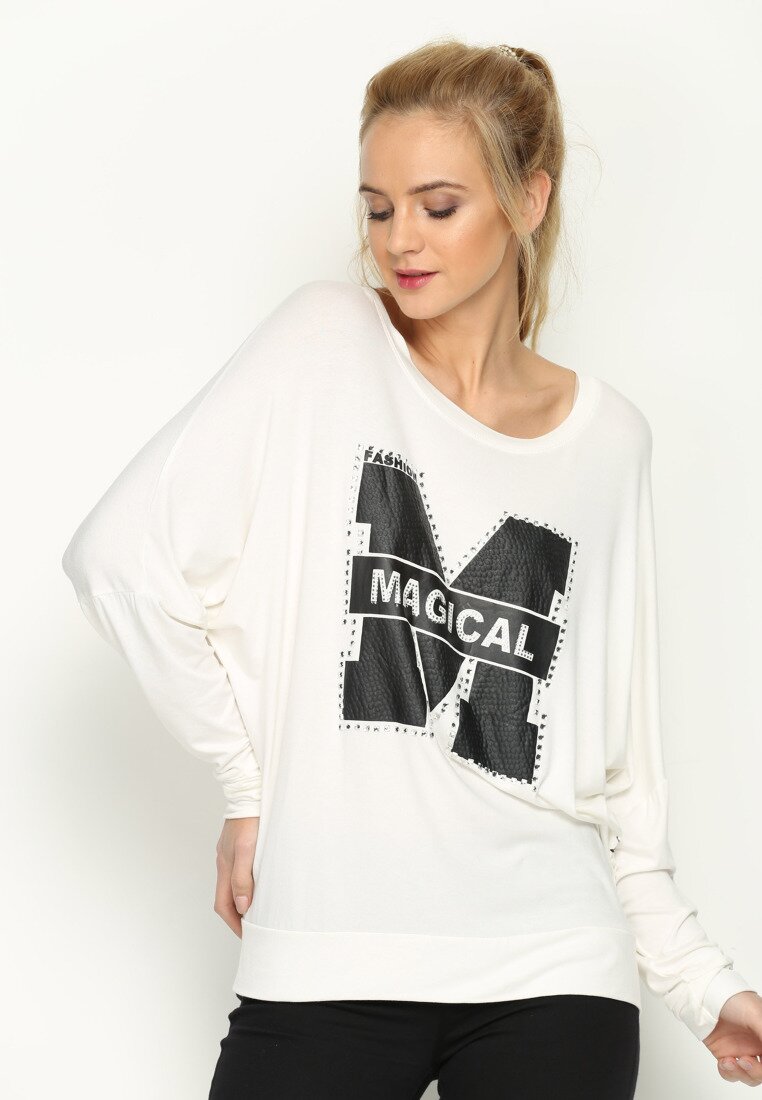 Biała Bluza Magical M