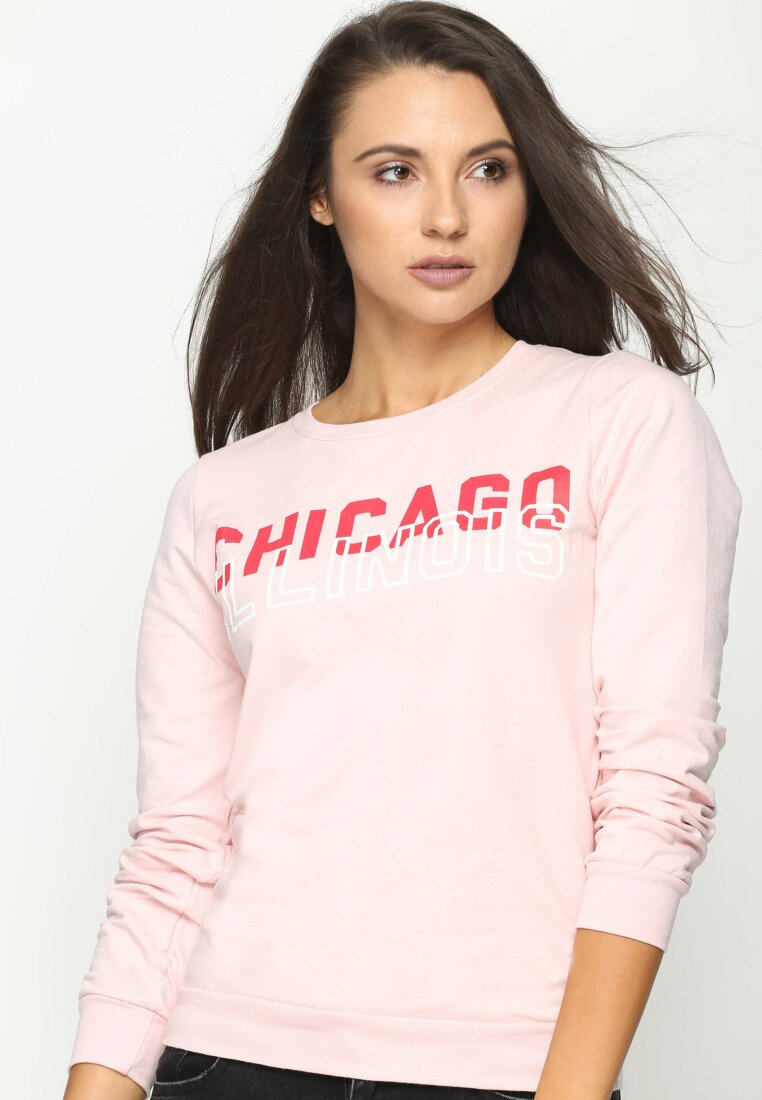 Różowa Bluza Chicago