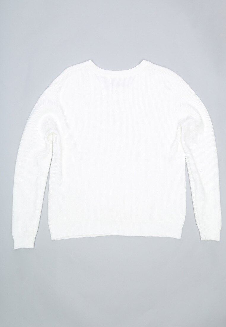 Biały Sweter Abundance