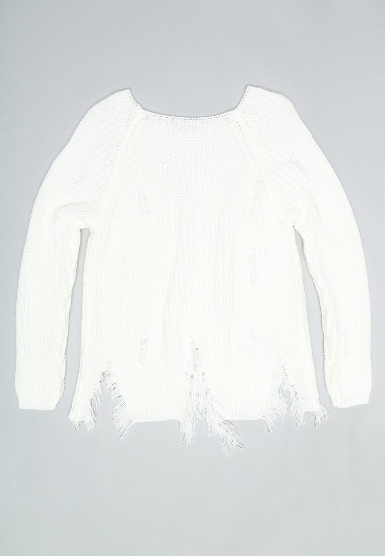 Biały Sweter Reduced