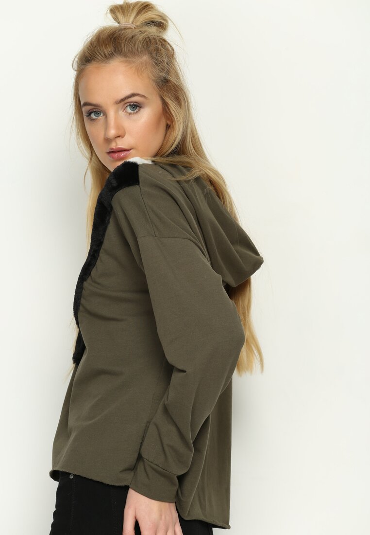 Khaki Bluza Double V