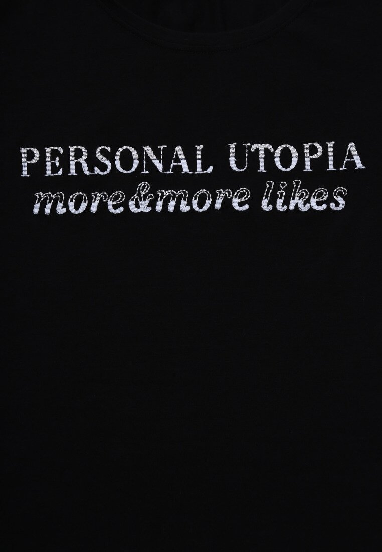 Czarna Bluzka Personal Utopia