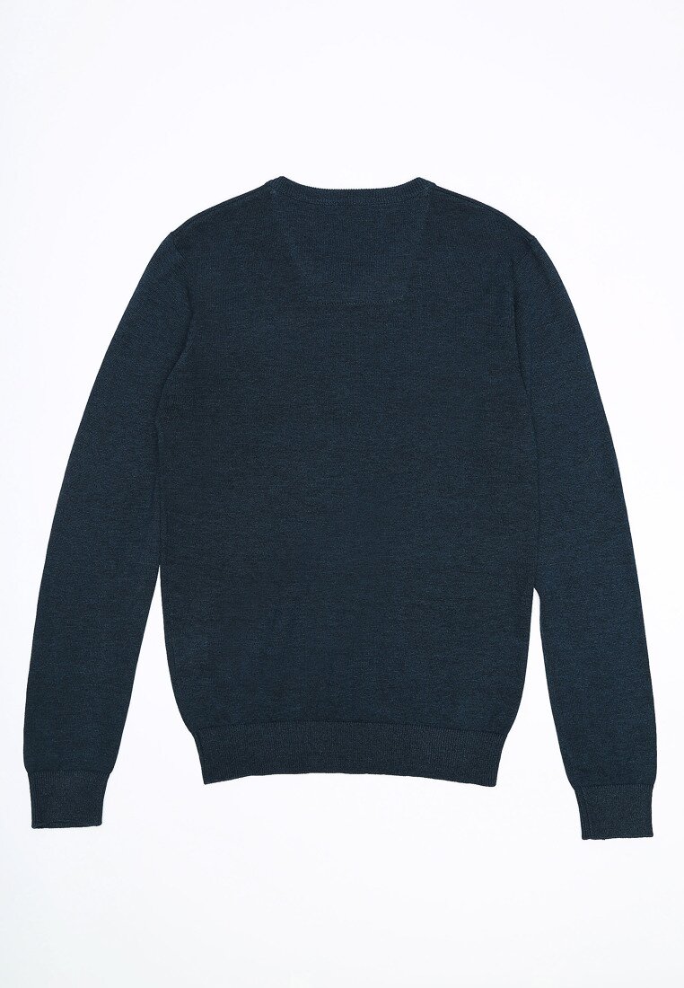 Ciemnozielony Sweter Vy Style