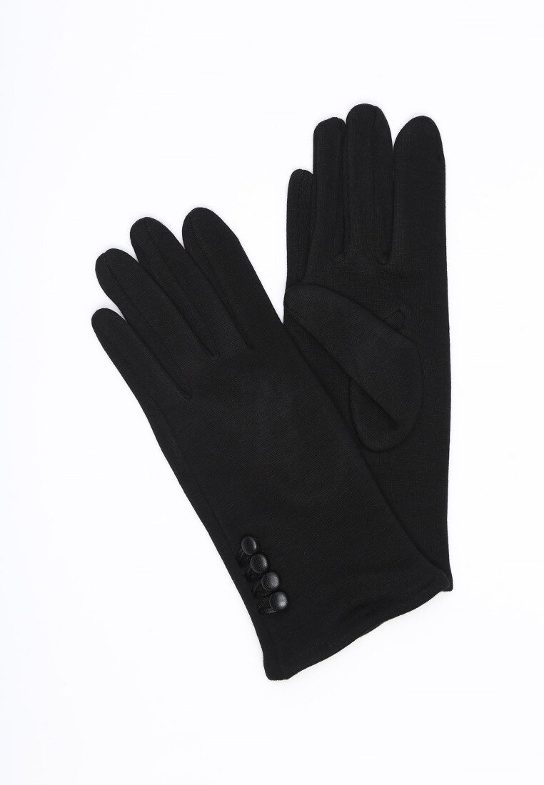 Czarne Rękawiczki For Biettie