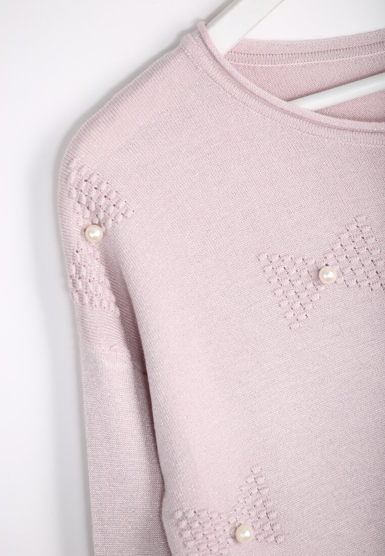 Różowy Sweterek Pearly Sky