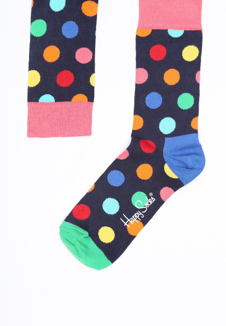Granatowe Skarpetki Big Dot Happy Socks