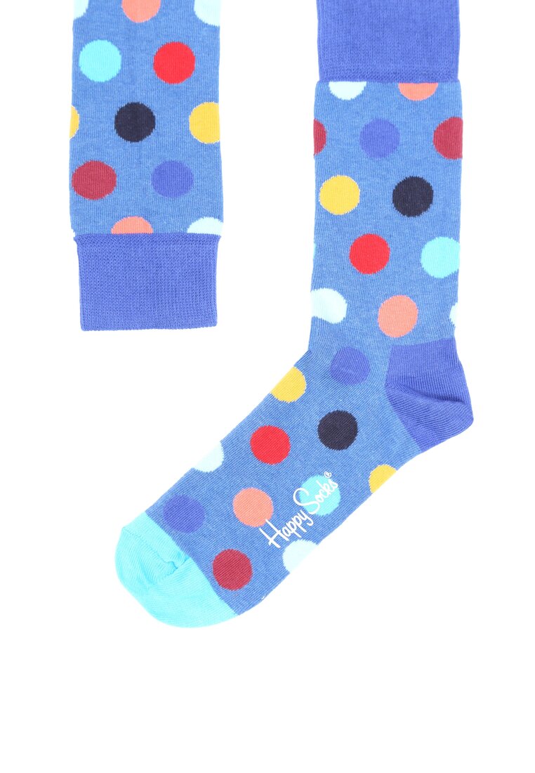 Niebieskie Skarpetki Big Dot Happy Socks