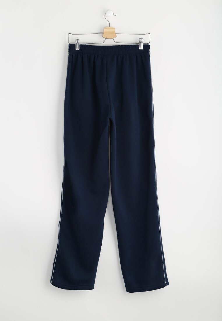 Ciemnoniebieskie Spodnie Dresowe Thin Line