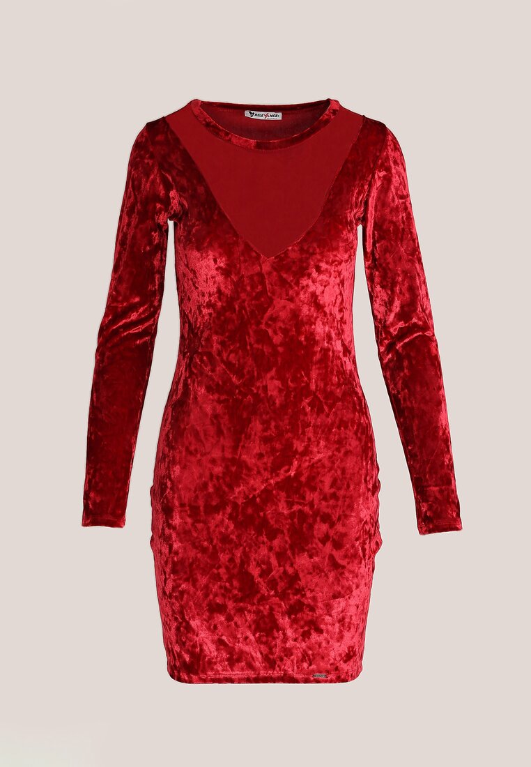 Czerwona Sukienka Velvet Mine