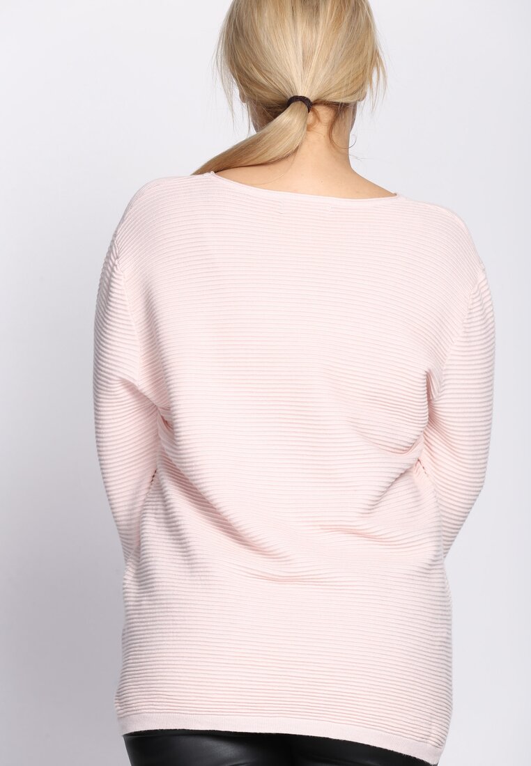 Różowy Sweter Small Belt