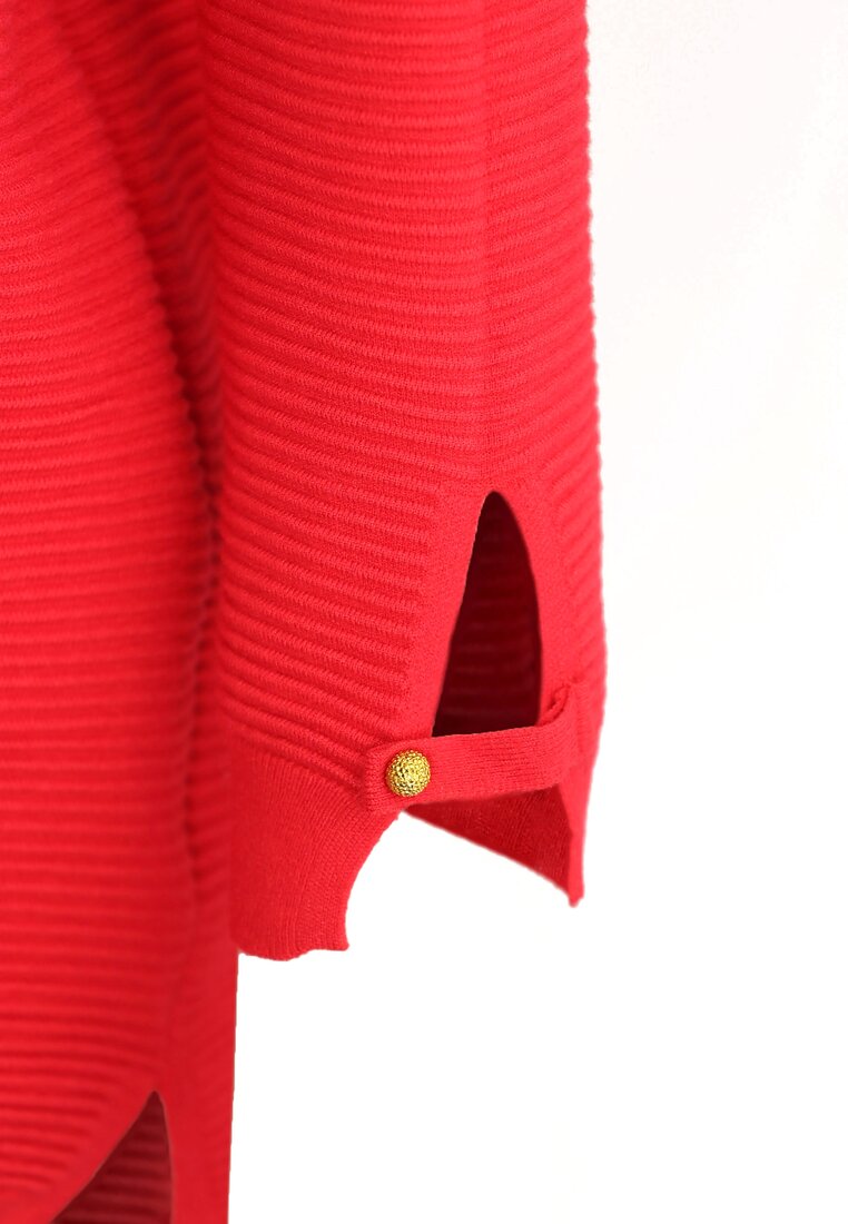 Czerwony Sweter Small Belt