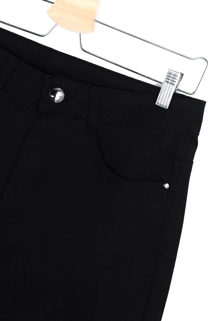 Czarne Spodnie Pocket Fancy