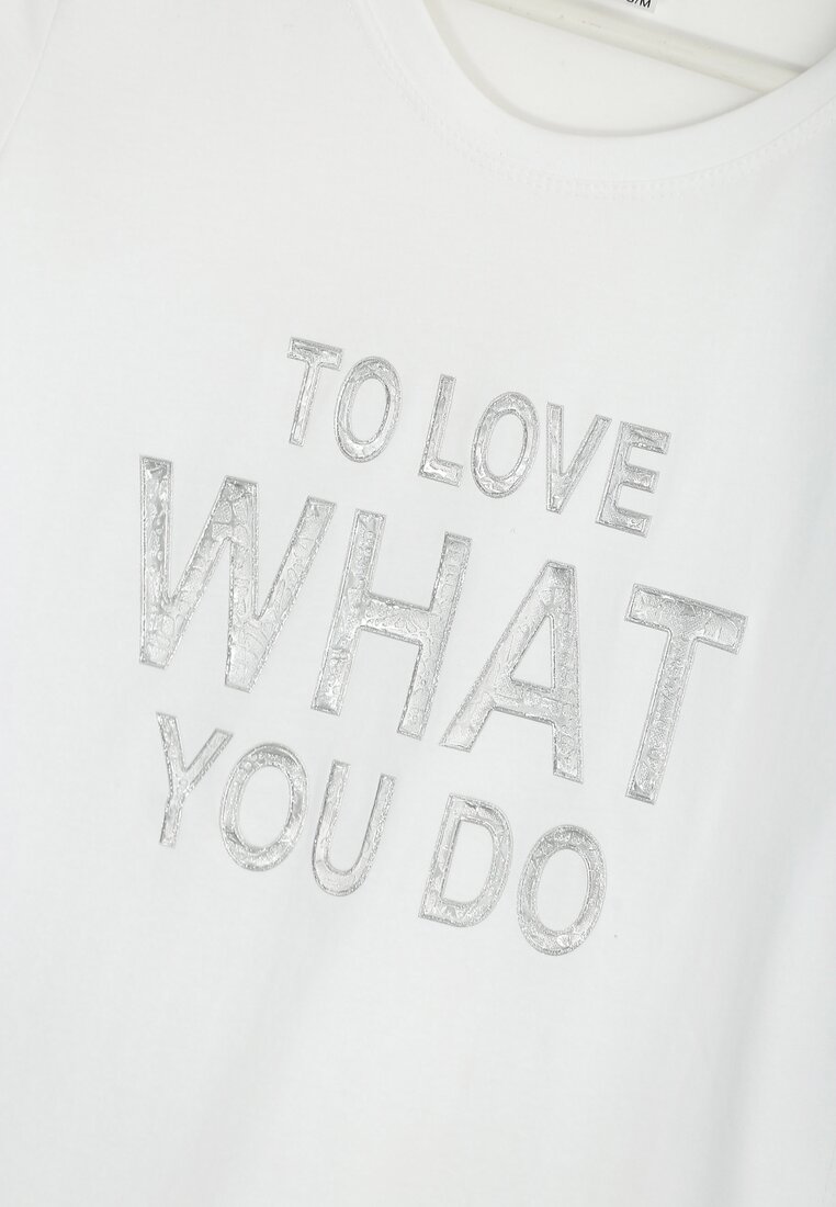 Biały T-shirt To Love