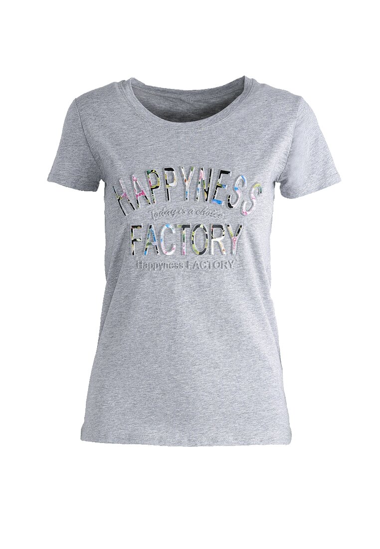 Szary T-shirt Felicity