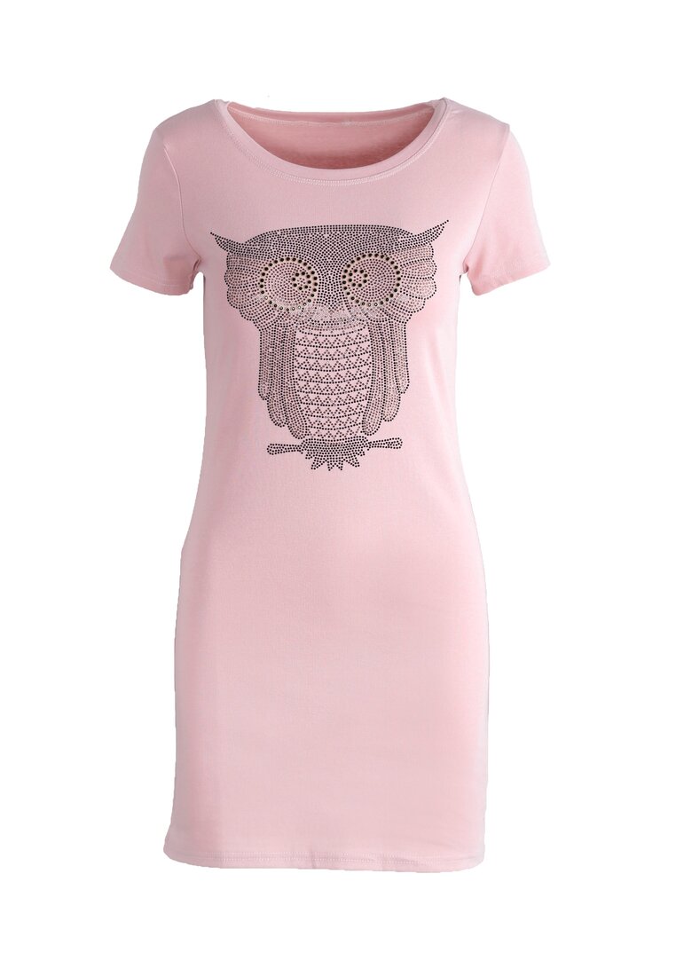 Różowa Tunika Typical Owls