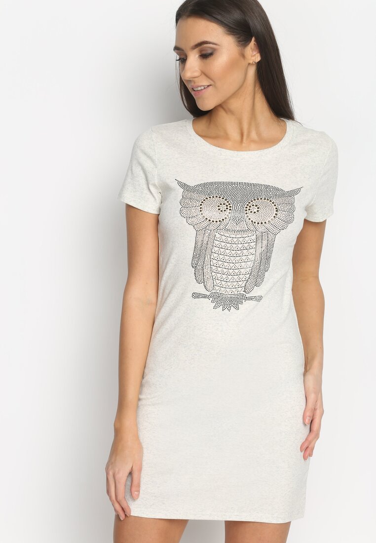 Szara Tunika Typical Owls