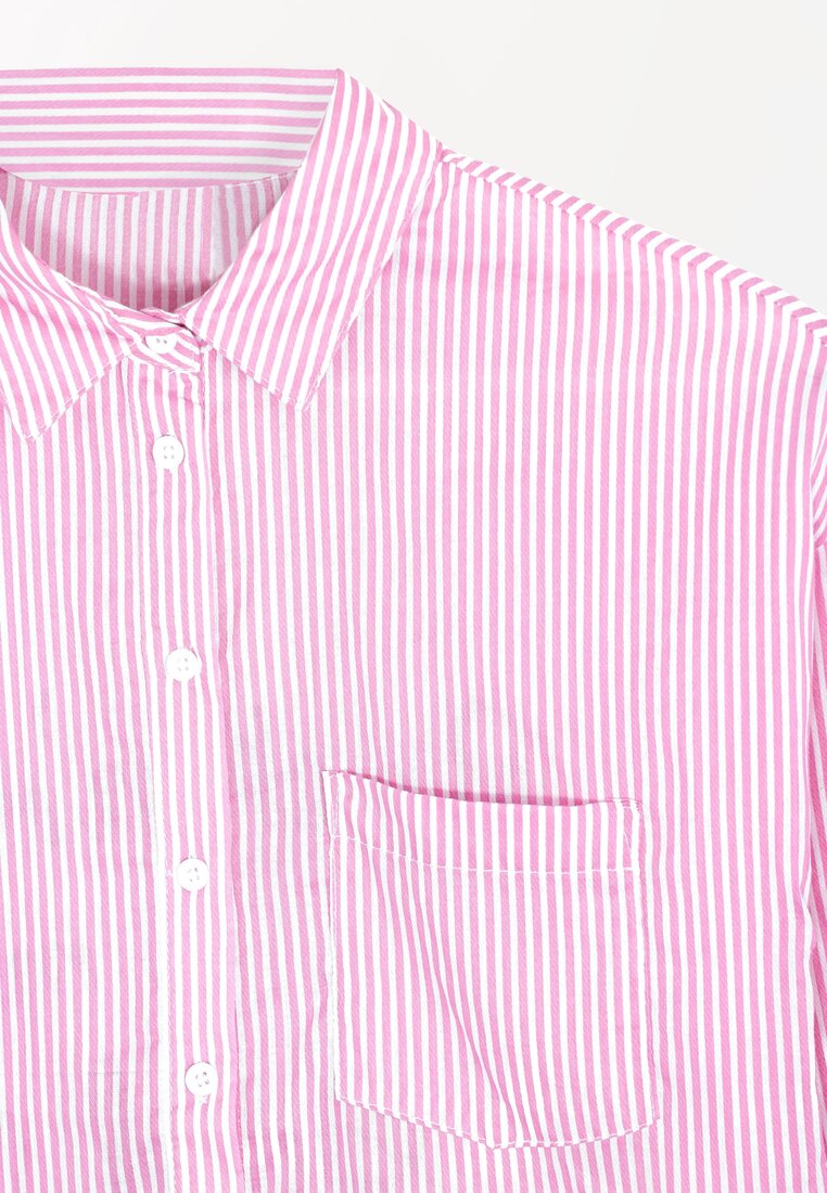 Różowa Koszula Vertical Belt