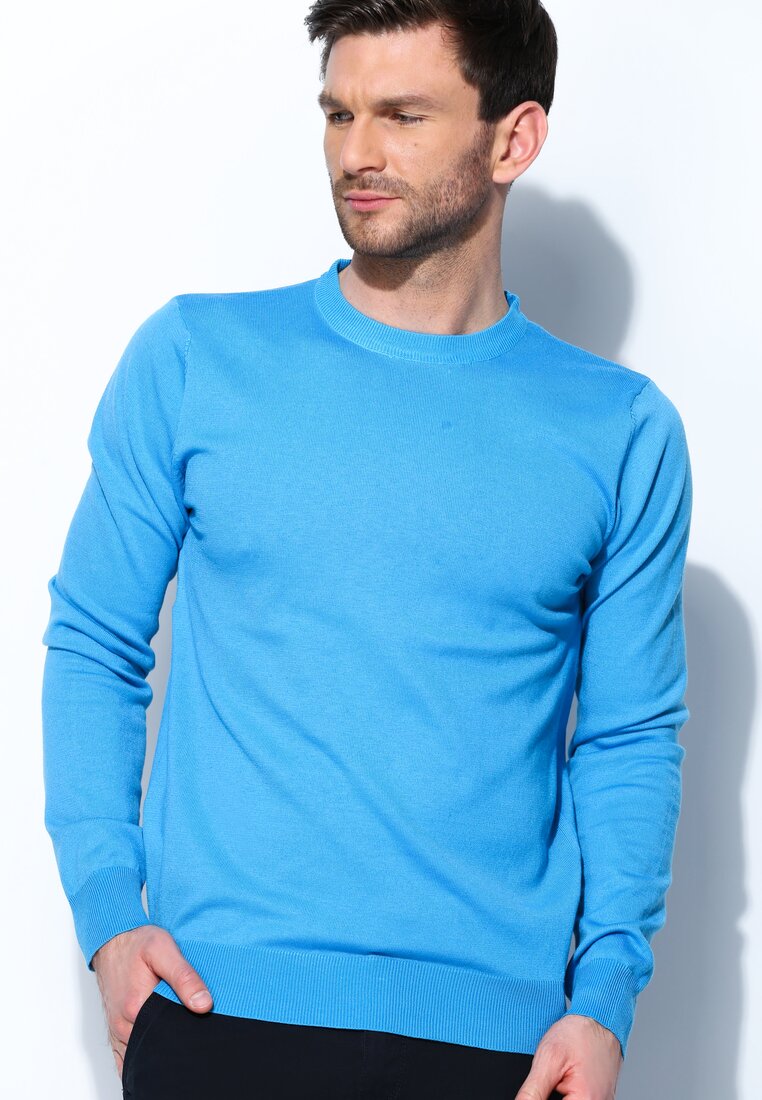 Niebieski Sweter Whom