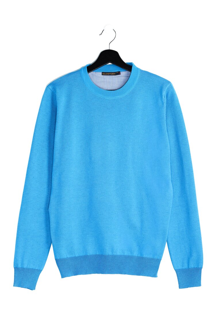 Niebieski Sweter Whom