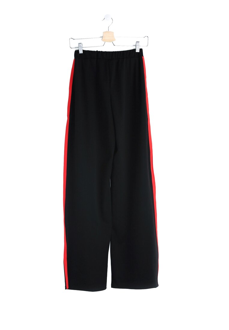 Czarno-Czerwone Spodnie Good As New