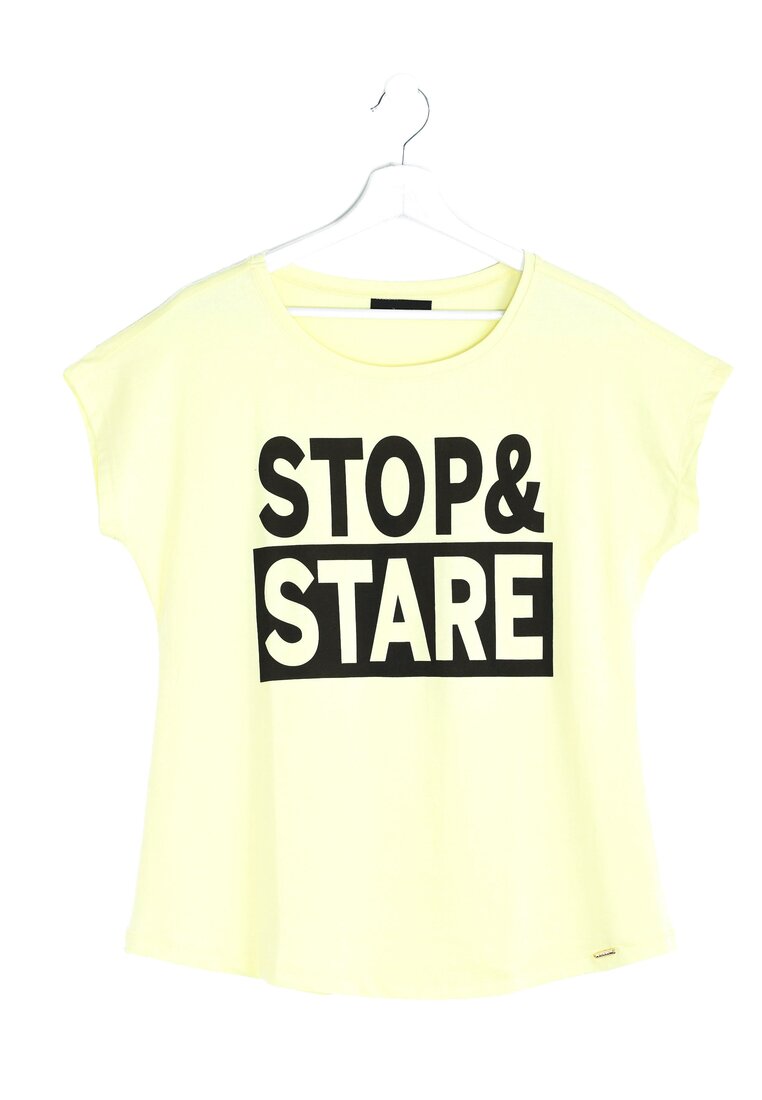Żółty T-shirt Stop&Stare