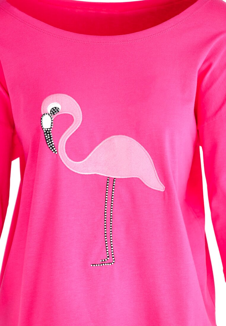 Fuksjowa Bluzka Shiny Flamingo