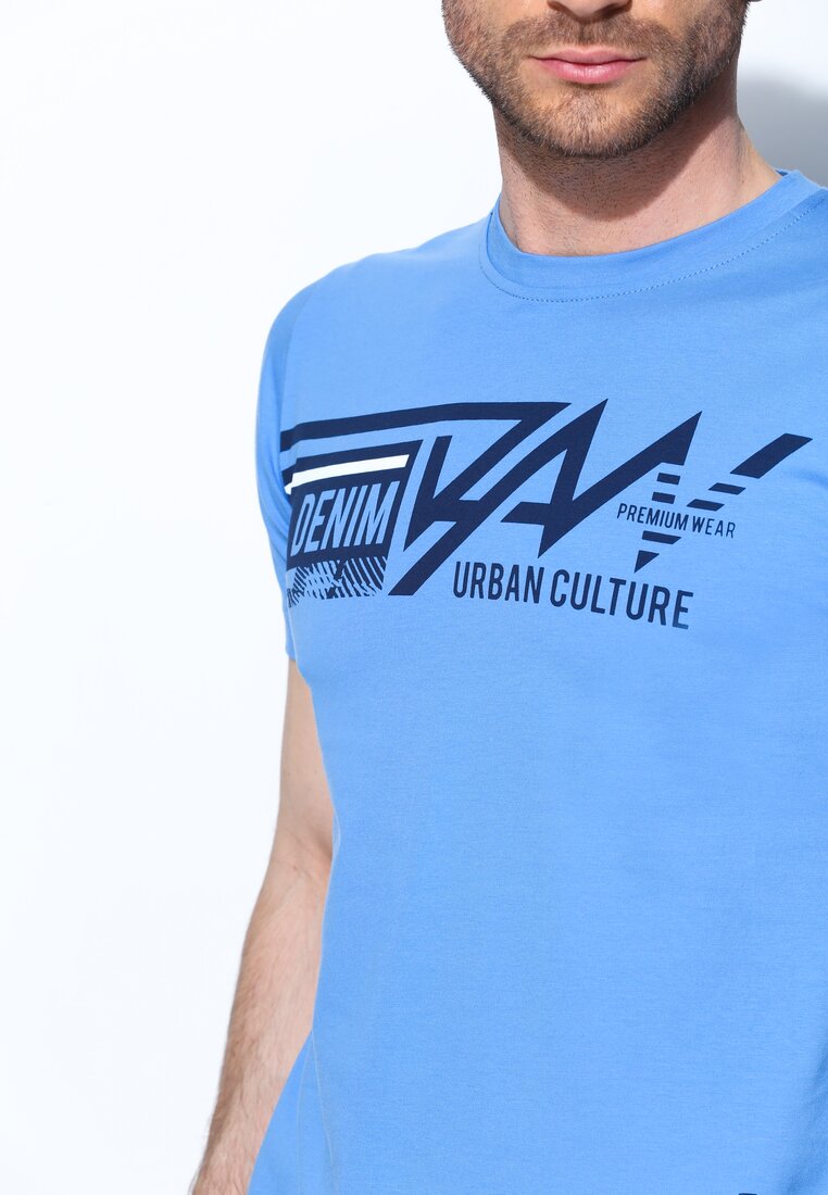 Niebieska Koszulka Urban Culture