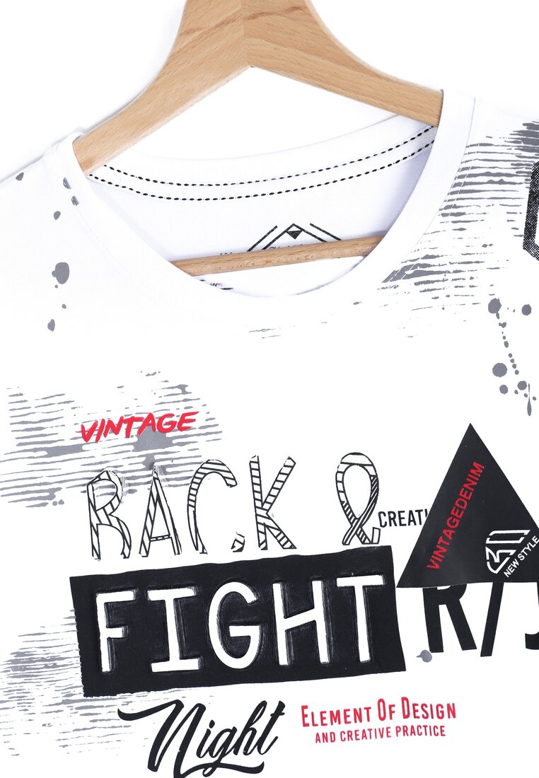 Biała Koszulka Fight Night