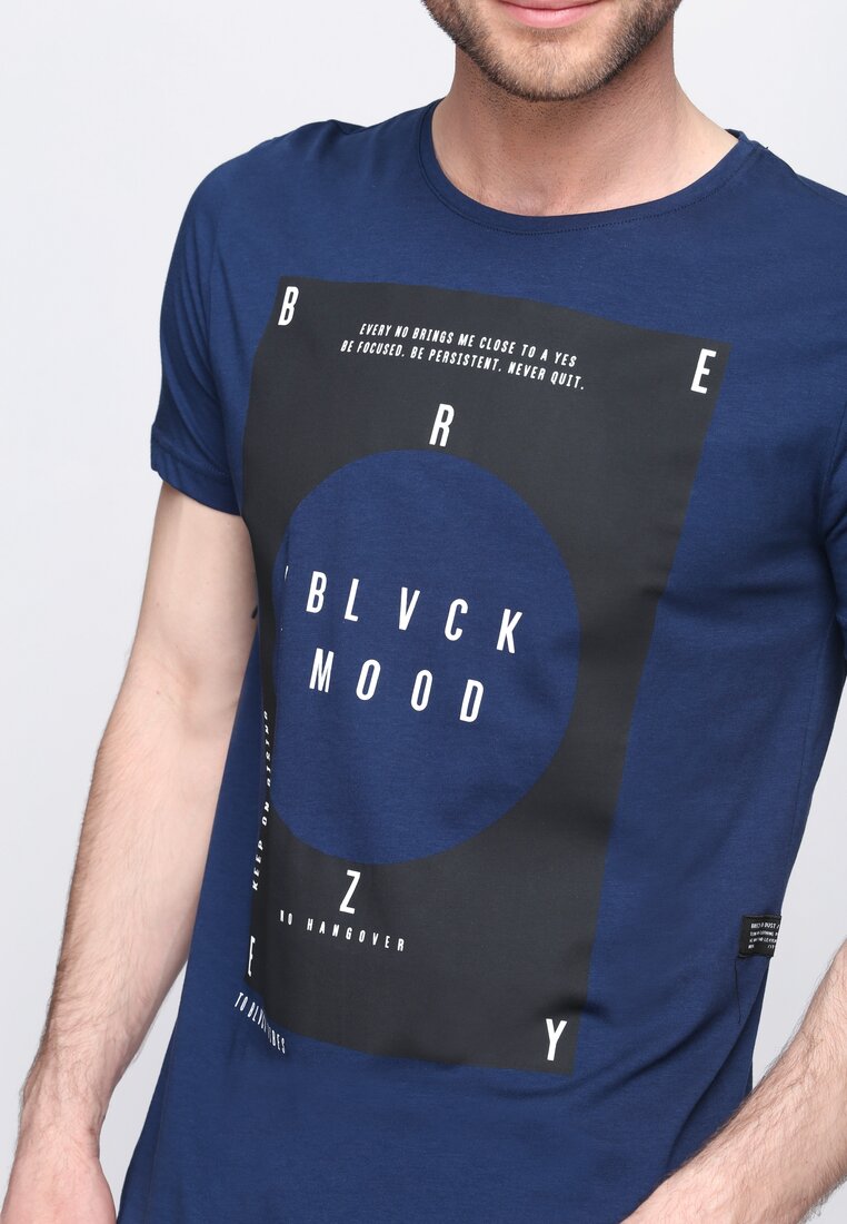 Granatowa Koszulka Black Mood