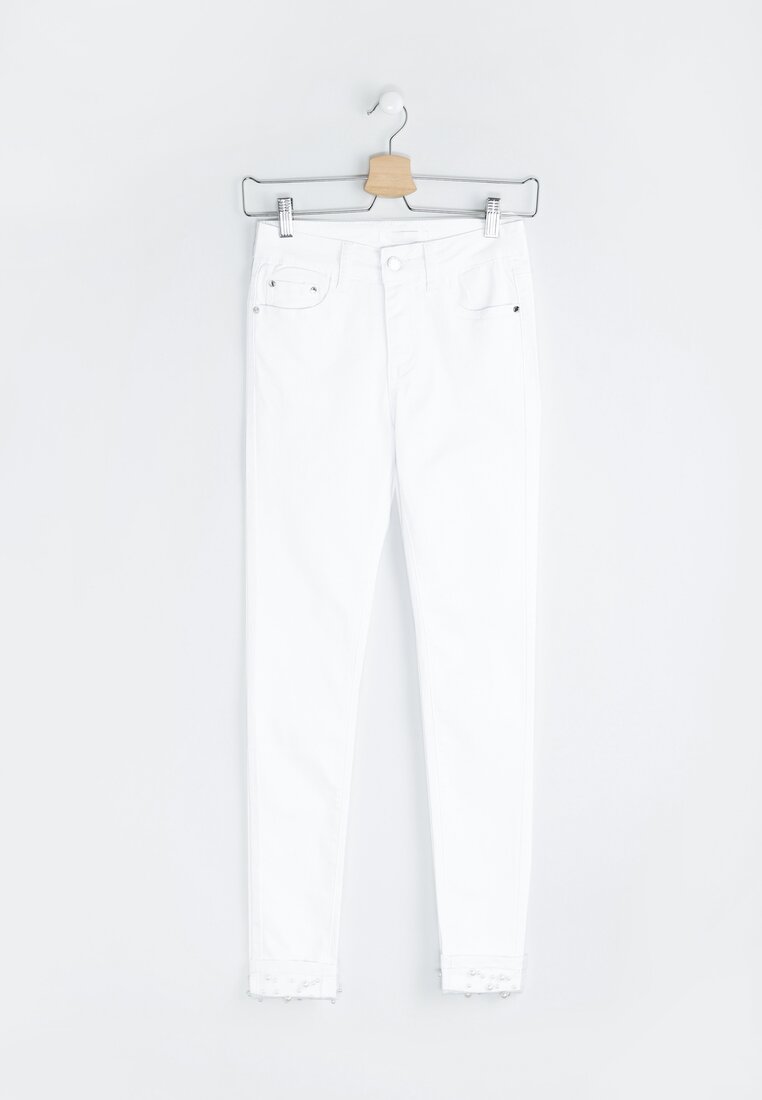 Białe Spodnie Almost Love