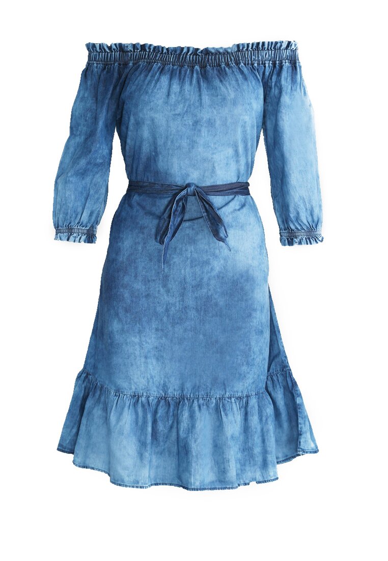 Niebieska Sukienka Siesta