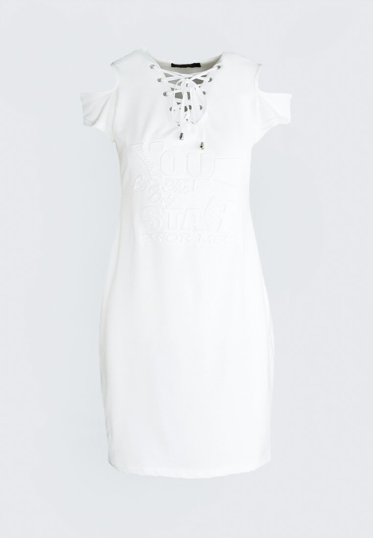 Biała Sukienka Sun Daze