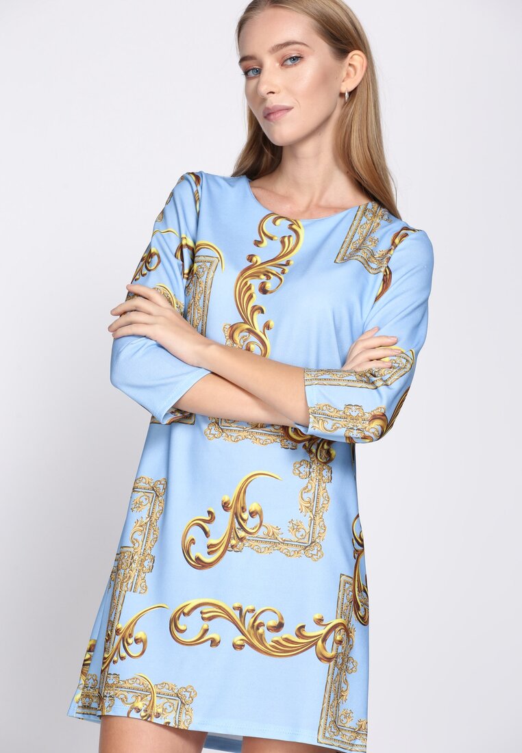 Jasnoniebieska Sukienka Yarabi