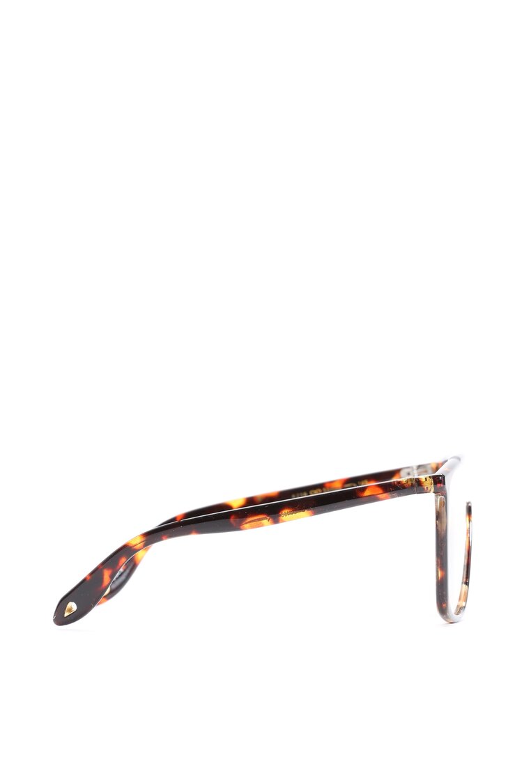 Czarno-Pomarańczowe Okulary Trish