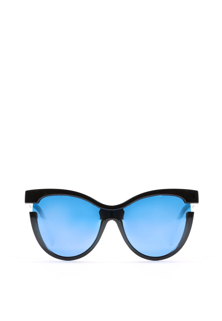Niebiesko-Czarne Okulary Claire