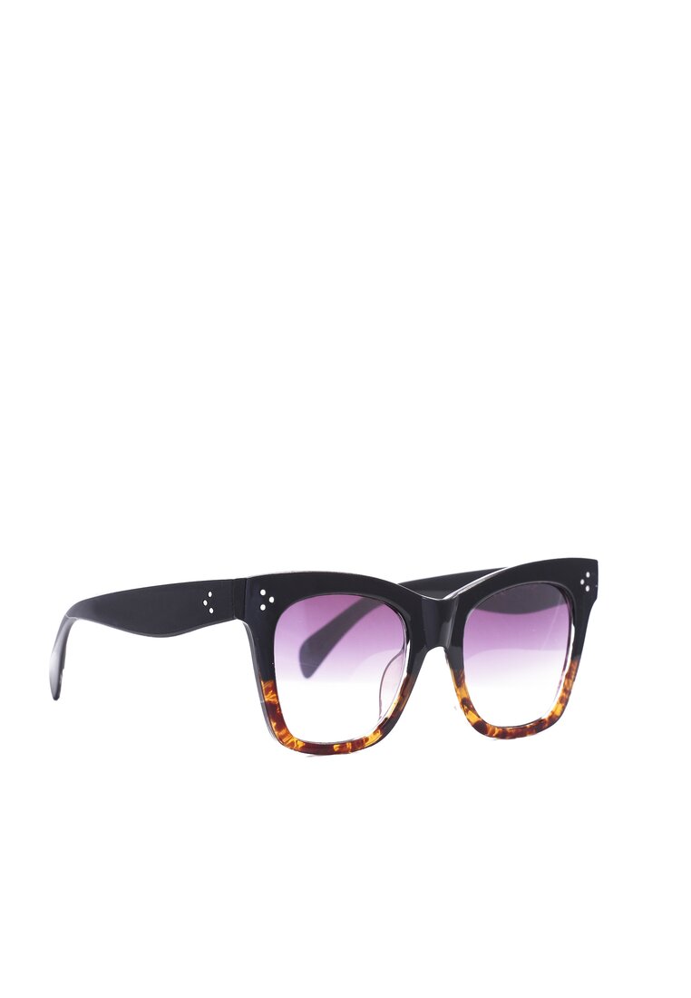 Czarno-Pomarańczowe Okulary Daiquiri
