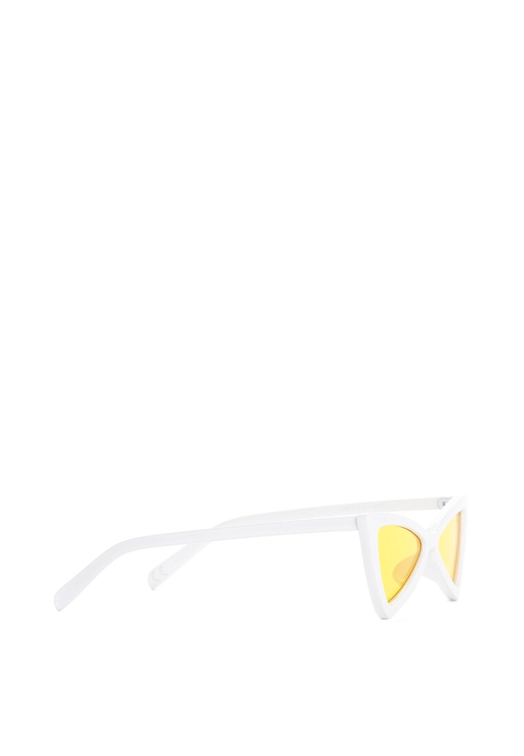 Białe Okulary Vanilla Bean
