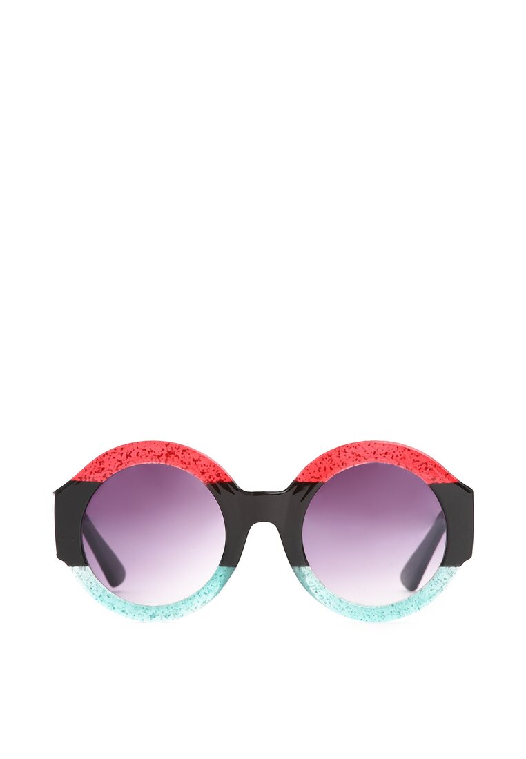 Czerwono-Zielone Okulary Purple Haze