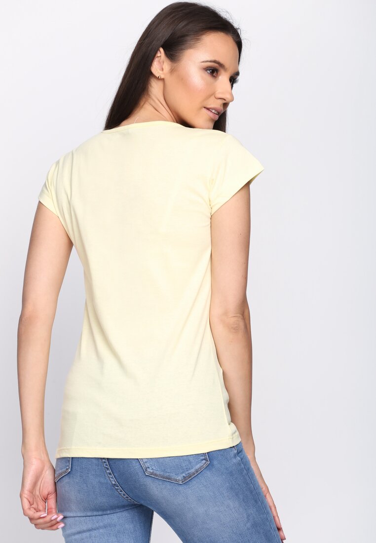 Żółty T-shirt New Favourite