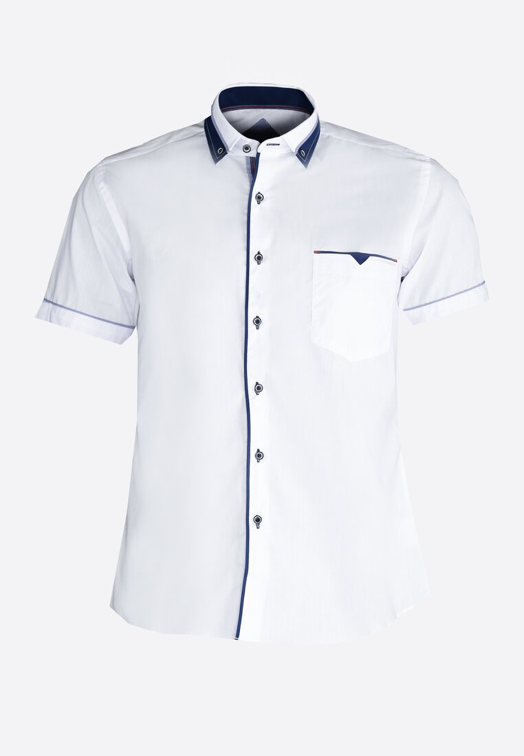 Niebiesko-Biała Koszula Gimlet