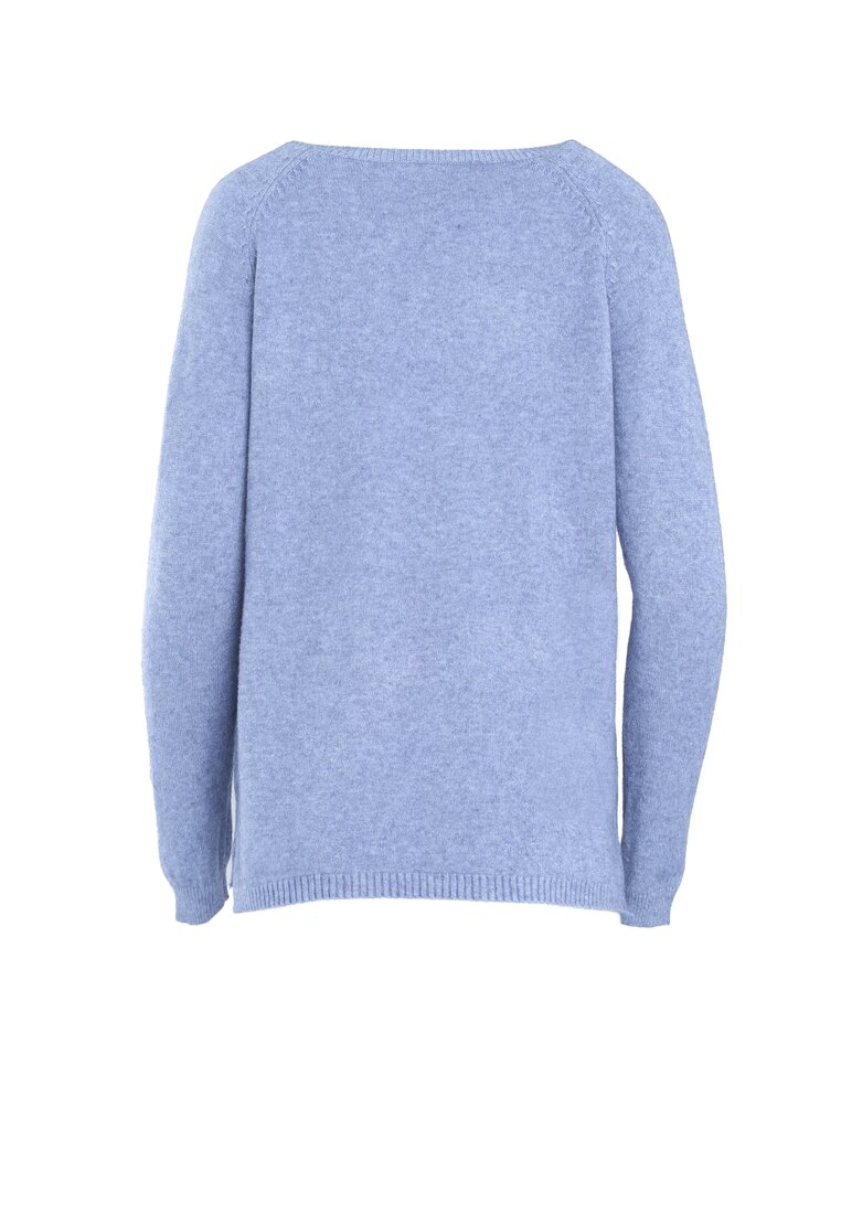 Niebieski Sweter Intermixture